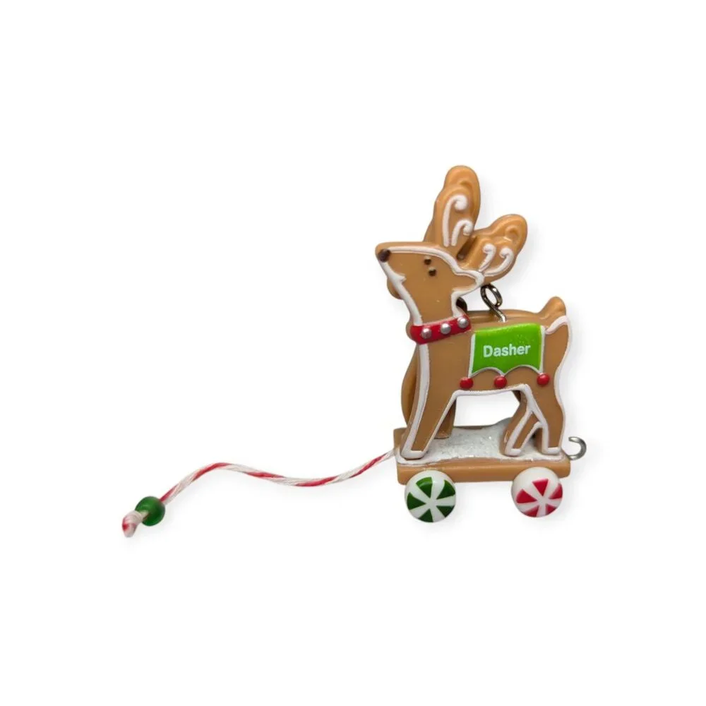 Hallmark Keepsake Christmas Ornament 2009 Dasher & Dancer 2